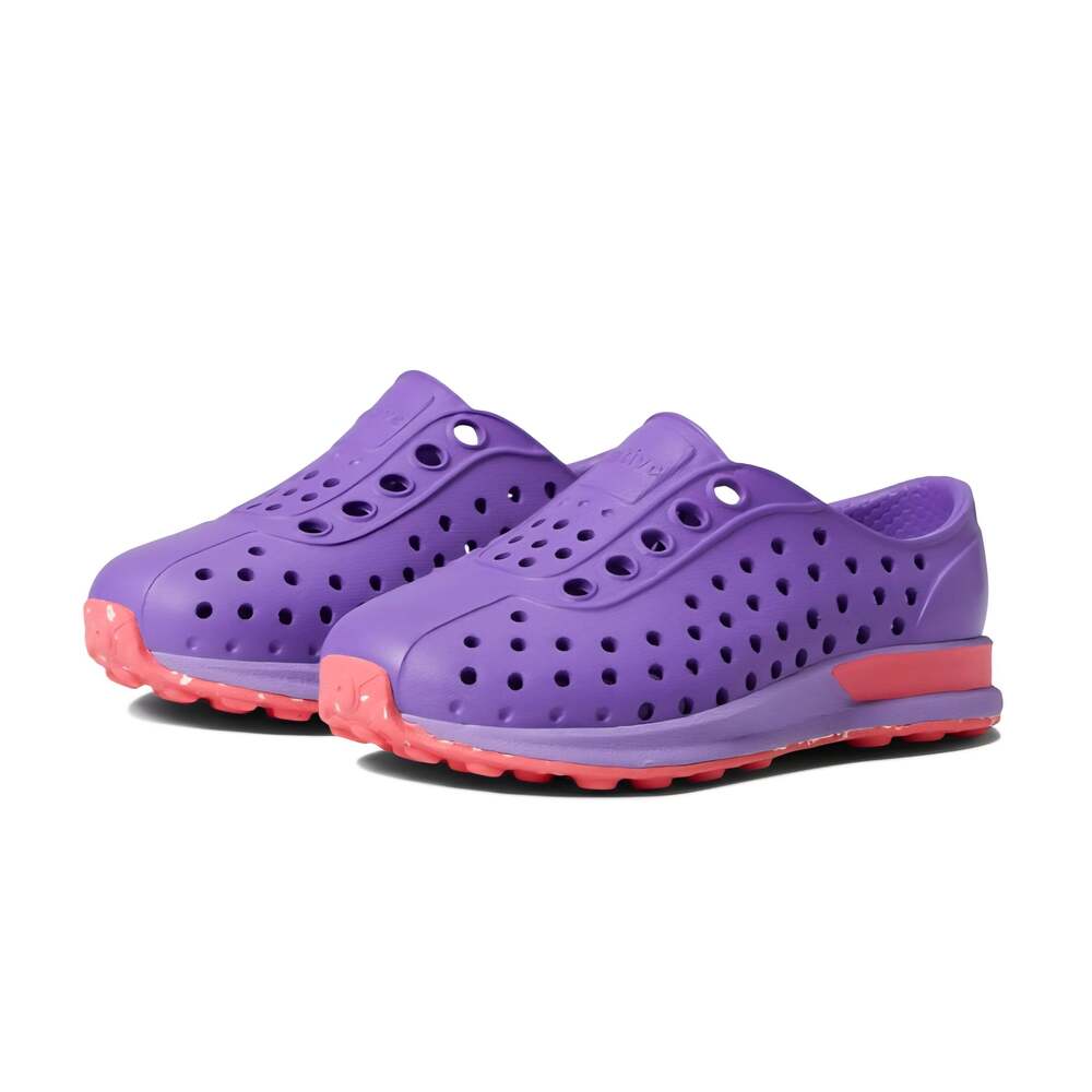 Native Robbie Sugarlite Block Kids Shoes Size C10 Starfish Purple,New